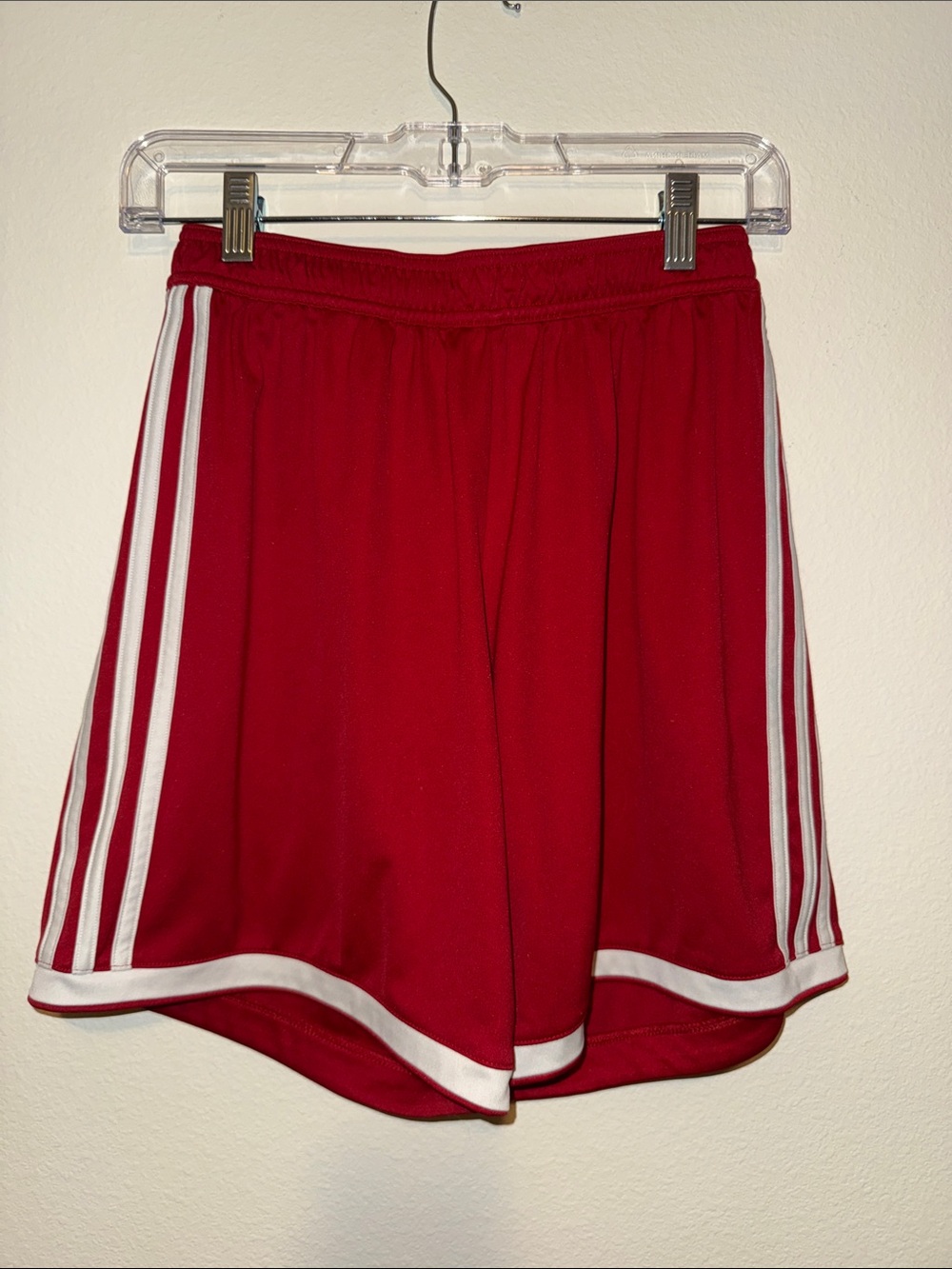 Red Adidas Soccer Shorts